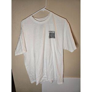 Vans Off The Wall Double Sided Screen Print T-shirt Old Skool Skull Size XL